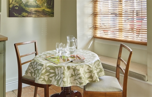 Dining area at Angel Cottage